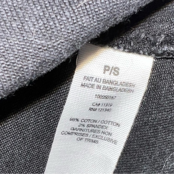 GARAGE Mini Dress Black Denim Zip Front Cotton Size Small NWT - Picture 10 of 10